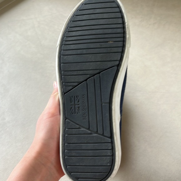 Ben Sherman shoes. Blue denim - Picture 8 of 11